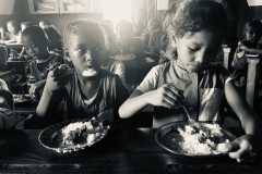 L'heure du repas à l'école Antoine